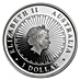 2015 1 oz Australia Opal Rough Scaled Python Silver Coin thumbnail