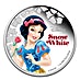 2015 1 oz Niue Disney Princess Snow White Silver Coin thumbnail