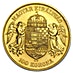 1908 0.9802 oz Hungary 100 Korona Gold Coin - Restrike thumbnail