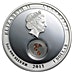 2013 1 oz Australia Treasures of the World Locket Proof Silver Coin thumbnail