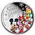 2015 1/2 oz Niue Island Disney Christmas Season's Greeting Silver Coin thumbnail