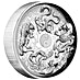2016 1 oz Tuvalu Chinese Ancient Mythical Creatures High-Relief Silver Coin (With Box & COA) thumbnail