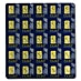 25 x 1 Gram PAMP Multigram Gold Bullion Bar thumbnail