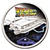 1 oz Tuvalu Back To The Future Proof Silver Coin (With Box & COA) thumbnail