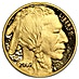 1 oz American Gold Buffalo Proof Bullion Coin - With Box & COA thumbnail