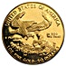 1986 1 oz American Gold Eagle Proof Bullion Coin thumbnail