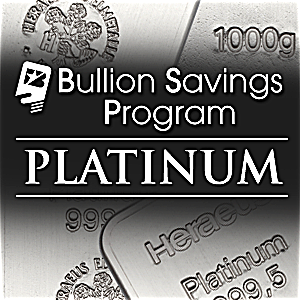 1 Gram of Platinum - Bullion Savings Program (BSP)