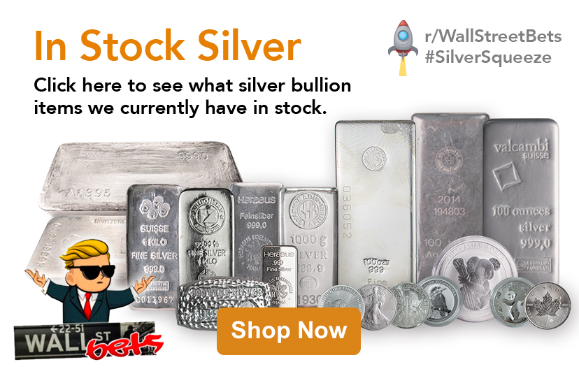 Silver Bullion For Sale