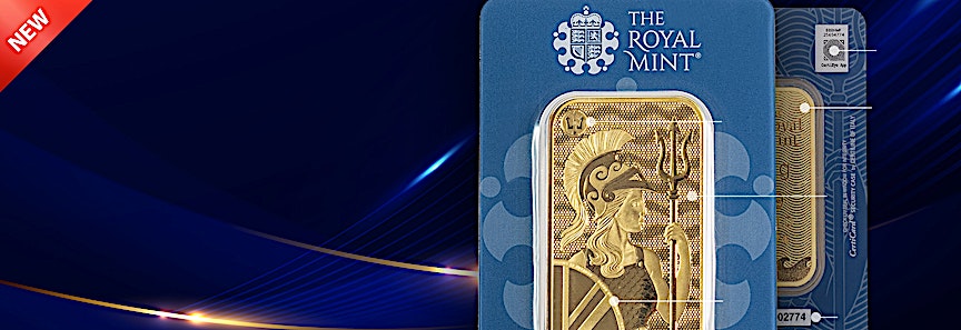 Timeless Heritage. Cutting-Edge Security. United Kingdom Britannia Gold Bullion Bar