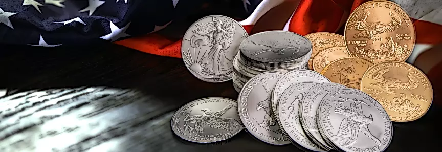 The Iconic Bullion Coin 1 oz American Eagles Available in Gold & Silver at  Low Premiums above Spot!