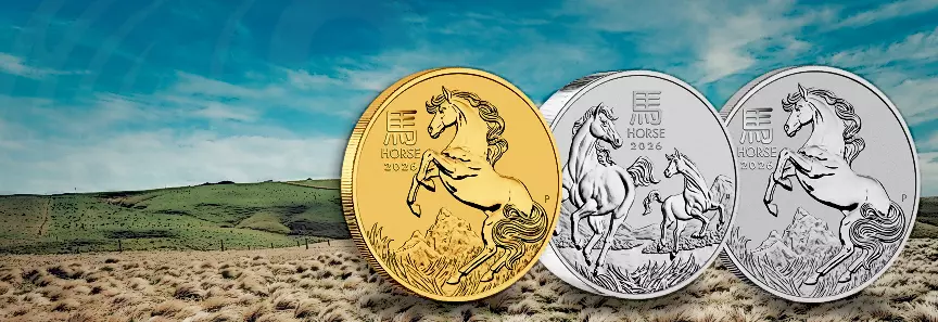 Perth Mint Lunar Series Year of the Horse  Available for Ordering