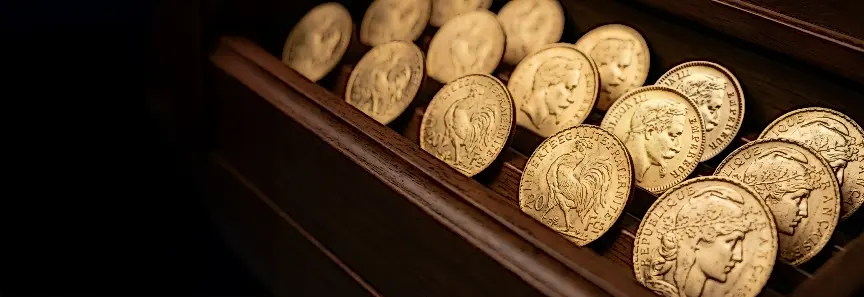 French 20 Franc  Gold Coins Add some history to your stack  at only Spot + 2.99%