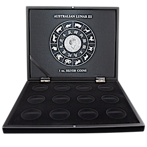 Volterra Uno Coin Box for The Perth Mint Silver Lunar Series III