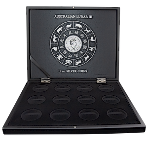Volterra Uno Coin Box for The Perth Mint Silver Lunar Series III
