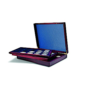 Volterra Trio Coin Box for 60 Coins in Capsules, up to 41 mm