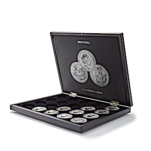 Volterra Uno Coin Box for 20 United Kingdom Silver Britannia in Capsules