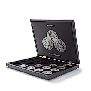 Volterra Uno Coin Box for 20 United Kingdom Silver Britannia in Capsules