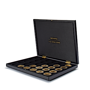 Volterra Uno Coin Box for 30 United Kingdom Gold Britannia in Capsules