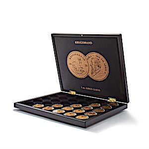 Volterra Uno Coin Box for 30 South African Gold Krugerrand in Capsules