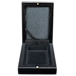 Volterra Coin Box for 1 Gold Bar in Blister Packaging - Black colour