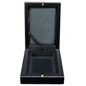 Volterra Coin Box for 1 Gold Bar in Blister Packaging - Black colour