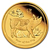 Australian Gold Lunar Series 2019 - Year of the Pig - Proof - 1/10 oz Australian Gold Lunar Series 2019 - Year of the Pig - Proof - 1/10 oz