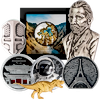 Silver History, Landmarks & Travel Coins