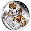 Australia Silver English Bulldog 2018 - 1/2 oz Australia Silver English Bulldog 2018 - 1/2 oz