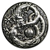 Tuvalu Silver Dragon 2018 - With box & COA - Antiqued High Relief - 5 oz Tuvalu Silver Dragon 2018 - With box & COA - Antiqued High Relief - 5 oz