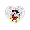 2025 1 oz Niue Silver Disney I Love Us - Mickey and Minnie coin