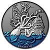 Niue Silver Sea Beast Kraken 2021 - Antique Finish - 2 oz Niue Silver Sea Beast Kraken 2021 - Antique Finish - 2 oz