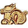Mongolian Silver Great Gilded Dragon 2024 - 1 oz