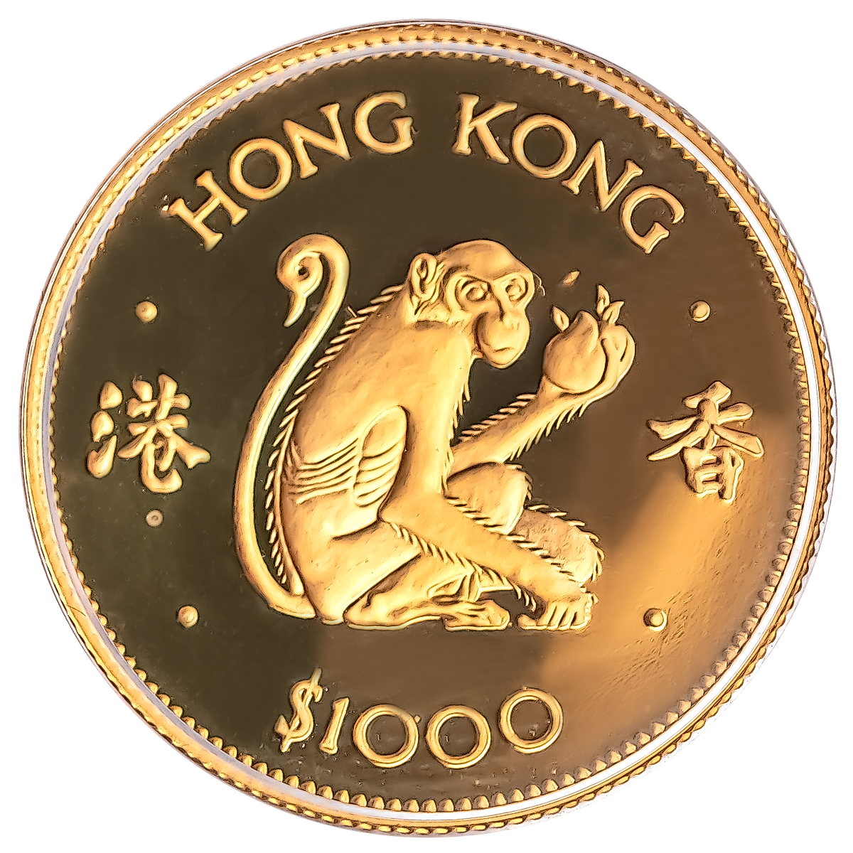 Baccarat　Monkey　gold Vintage 