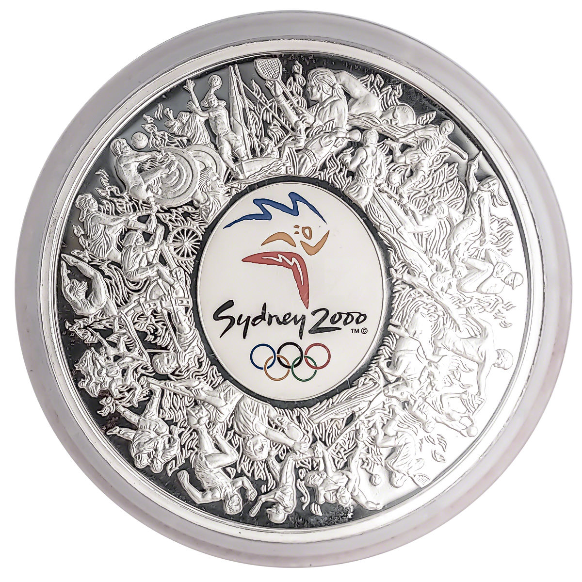 2000 1 Kilogram Australian Silver Olympics Bullion Coin