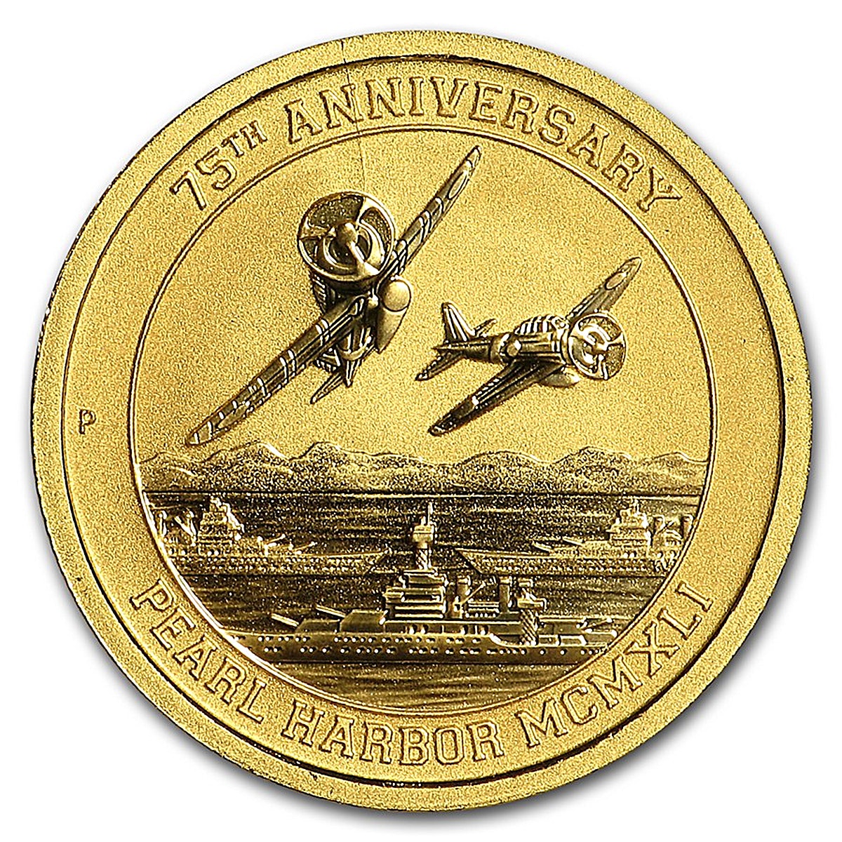 Tuvalu Gold Pearl Harbor 75th Anniversary 2016 1 10 Oz tuvalu-gold-pearl-harbor-75th-anniversary-2016-1-10-oz