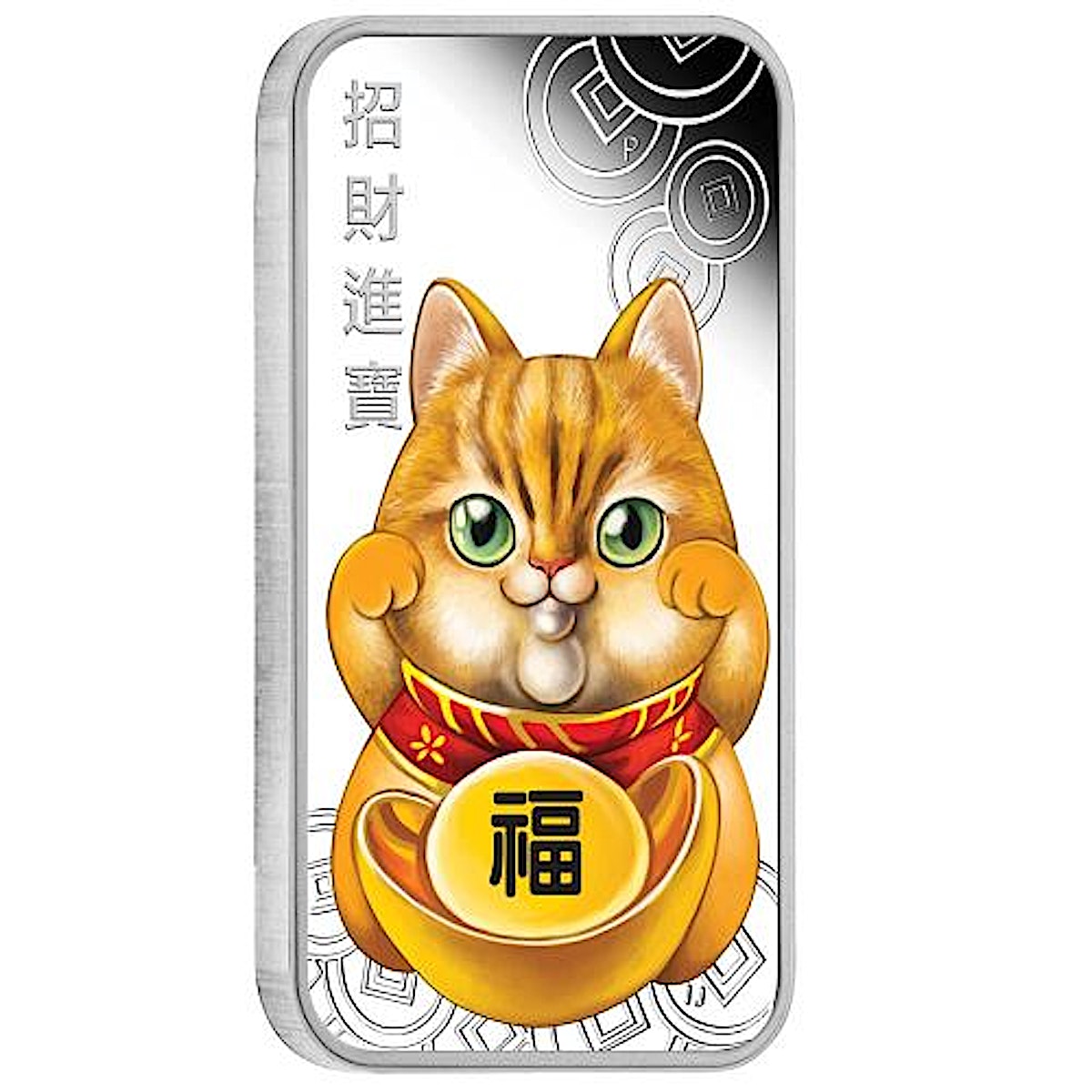 Кот на удачу картинка