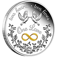 Australian Silver One Love 2020 - 1 oz Australian Silver One Love 2020 - 1 oz