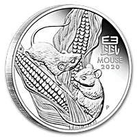 Australian Silver Lunar Series 2020 - Year of the Mouse - Proof - 1/2 oz Australian Silver Lunar Series 2020 - Year of the Mouse - Proof - 1/2 oz