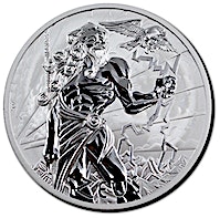 Tuvalu Silver Gods Of Olympus 2020 - Zeus - 1 oz Tuvalu Silver Gods Of Olympus 2020 - Zeus - 1 oz