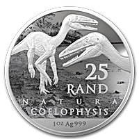 South African Silver Natura Coelophysis 2020 - 1 oz South African Silver Natura Coelophysis 2020 - 1 oz