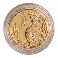 Australian Gold Lunar Series 2020 - Year of the Mouse - Proof - 1/10 oz Australian Gold Lunar Series 2020 - Year of the Mouse - Proof - 1/10 oz