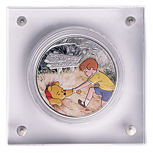 2020 1 oz Niue Pooh and Christopher Robin Silver Coin