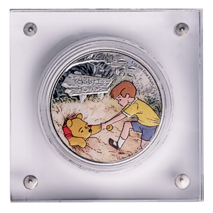2020 1 oz Niue Pooh and Christopher Robin Silver Coin