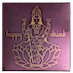 1 oz Australian Diwali Gilded Silver Medallion - Lakshmi on Lotus Flower - (Pre-Owned in Good Condition) thumbnail