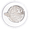 Niue Silver Make A Great Figure Series - Deer - 1 oz Niue Silver Make A Great Figure Series - Deer - 1 oz