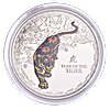 Niue Silver Lunar Series 2022 - Year of the Tiger - Proof colourized - 1 oz Niue Silver Lunar Series 2022 - Year of the Tiger - Proof colourized - 1 oz