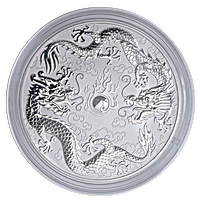 Australian Silver Double Dragon 2021 - 10 oz Australian Silver Double Dragon 2021 - 10 oz