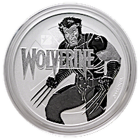 Tuvalu Silver Marvel Series 2021 - Wolverine - 1 oz Tuvalu Silver Marvel Series 2021 - Wolverine - 1 oz