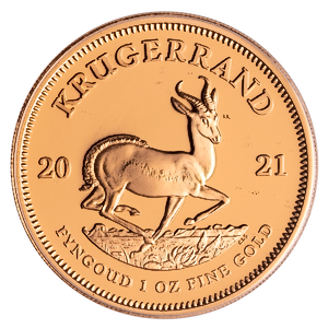2021 1 oz South African Gold Krugerrand Proof Bullion Coin