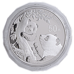 2021 150 Gram Chinese Silver Panda Proof Bullion Coin